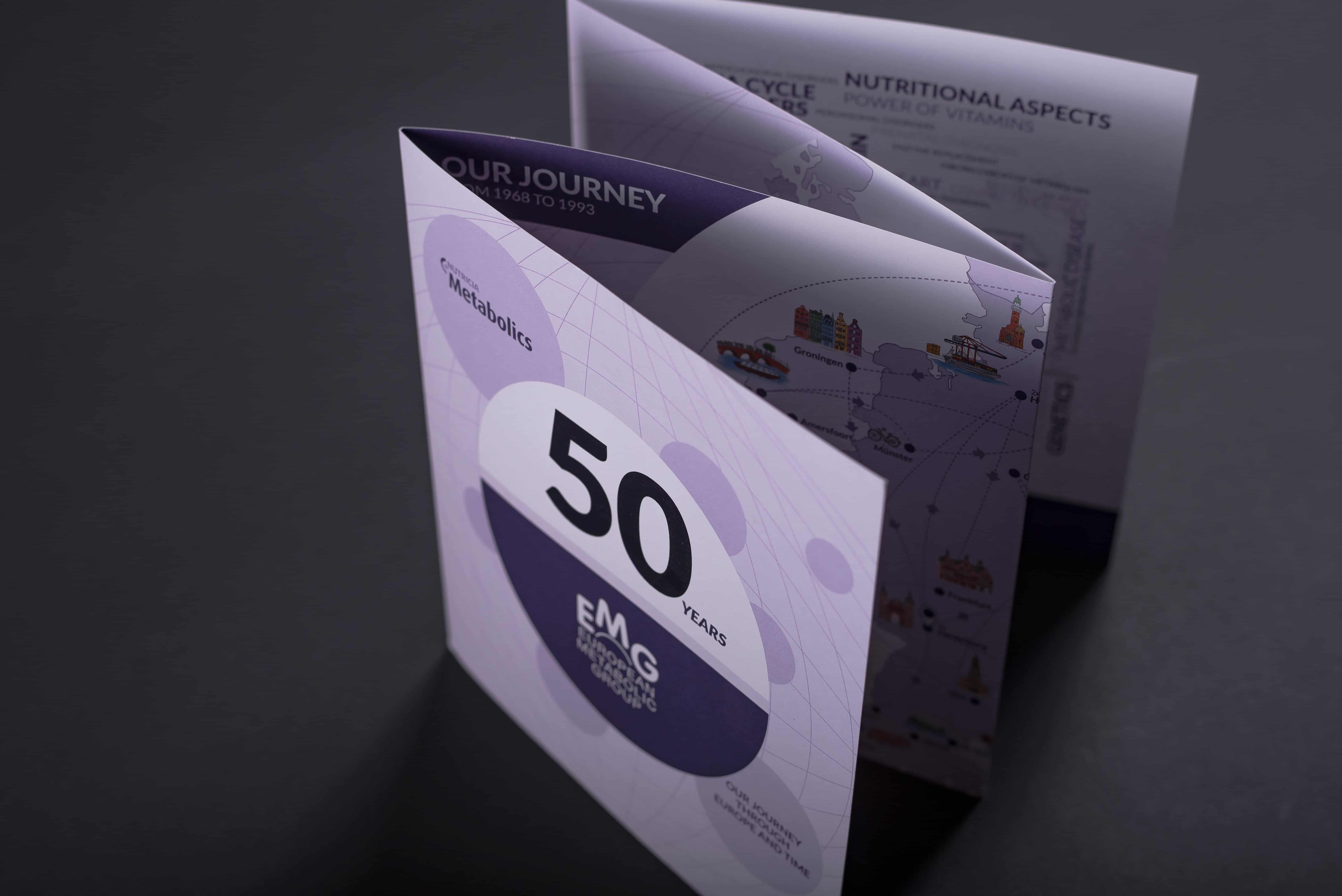 Folder ’50-Jahres-Jubiläum‘