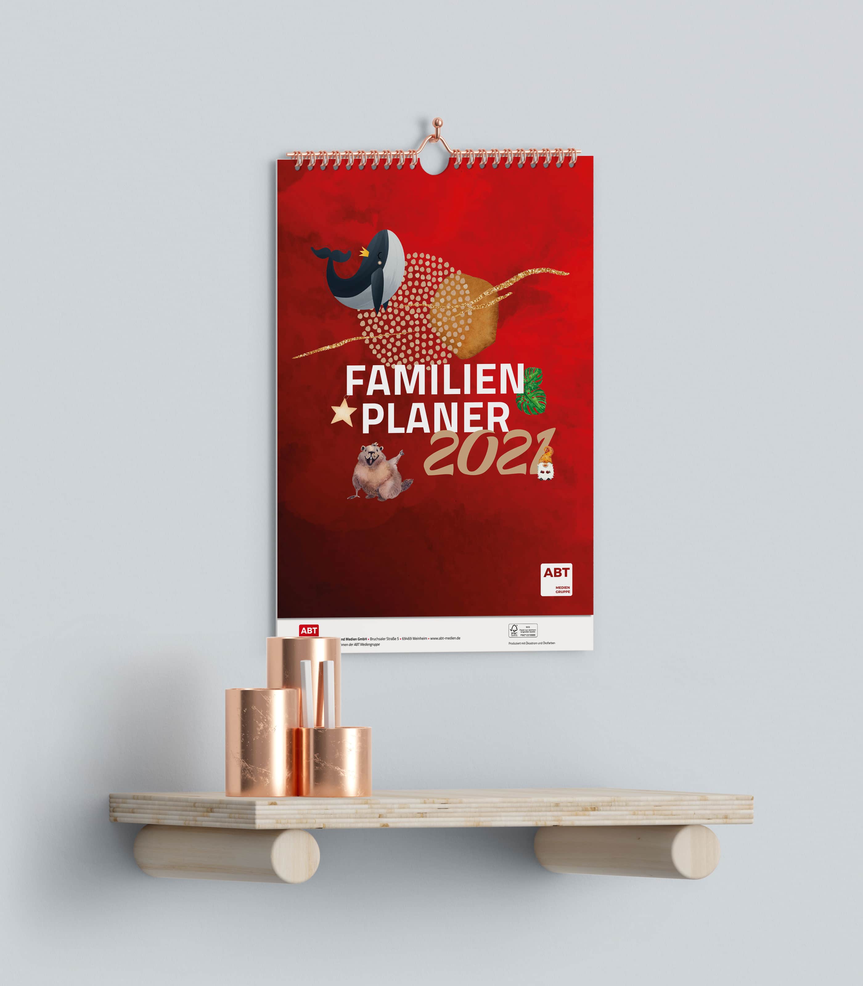 Kalender für 2021 in Ihrem Corporate Design